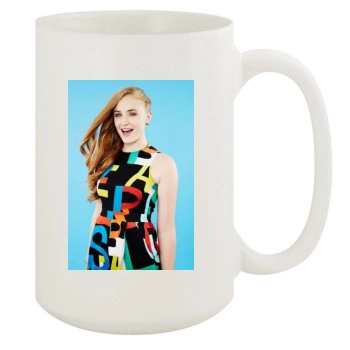 Sophie Turner 15oz White Mug