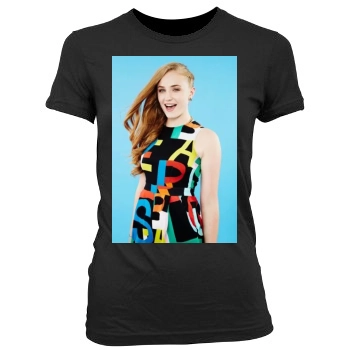 Sophie Turner Women's Junior Cut Crewneck T-Shirt