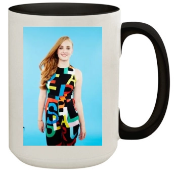 Sophie Turner 15oz Colored Inner & Handle Mug