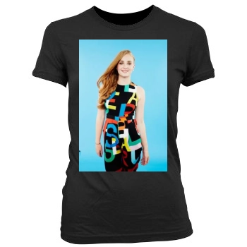 Sophie Turner Women's Junior Cut Crewneck T-Shirt