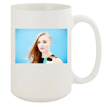 Sophie Turner 15oz White Mug