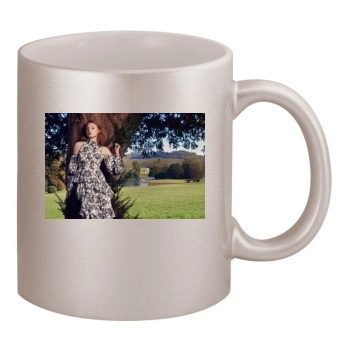 Sophie Turner 11oz Metallic Silver Mug