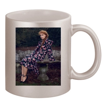 Sophie Turner 11oz Metallic Silver Mug