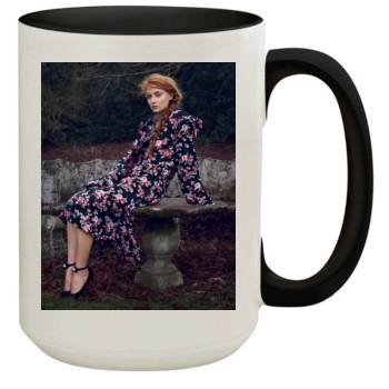 Sophie Turner 15oz Colored Inner & Handle Mug