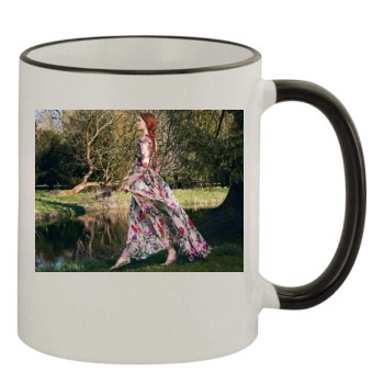 Sophie Turner 11oz Colored Rim & Handle Mug