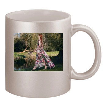 Sophie Turner 11oz Metallic Silver Mug