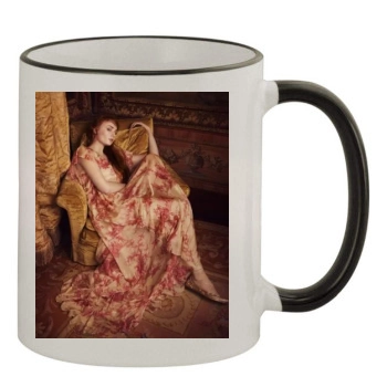 Sophie Turner 11oz Colored Rim & Handle Mug