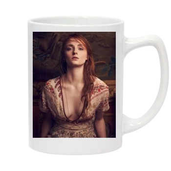 Sophie Turner 14oz White Statesman Mug