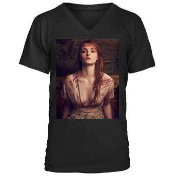 Sophie Turner Men's V-Neck T-Shirt