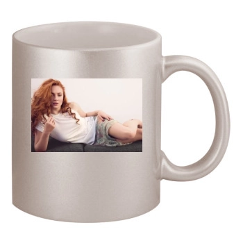 Sophie Turner 11oz Metallic Silver Mug