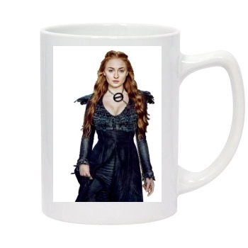 Sophie Turner 14oz White Statesman Mug