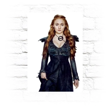 Sophie Turner Metal Wall Art