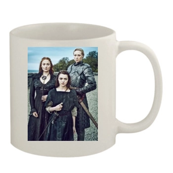 Sophie Turner 11oz White Mug