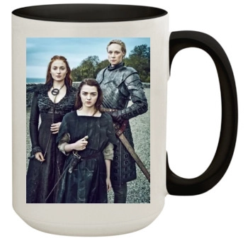 Sophie Turner 15oz Colored Inner & Handle Mug