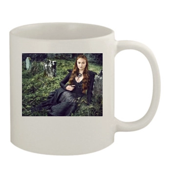 Sophie Turner 11oz White Mug