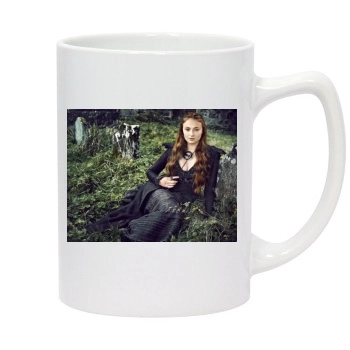 Sophie Turner 14oz White Statesman Mug