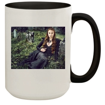 Sophie Turner 15oz Colored Inner & Handle Mug