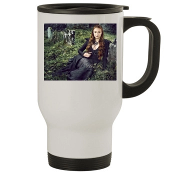 Sophie Turner Stainless Steel Travel Mug