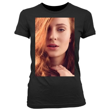 Sophie Turner Women's Junior Cut Crewneck T-Shirt