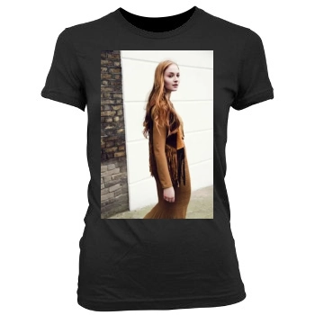 Sophie Turner Women's Junior Cut Crewneck T-Shirt