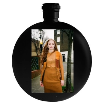 Sophie Turner Round Flask