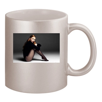 Sophie Turner 11oz Metallic Silver Mug