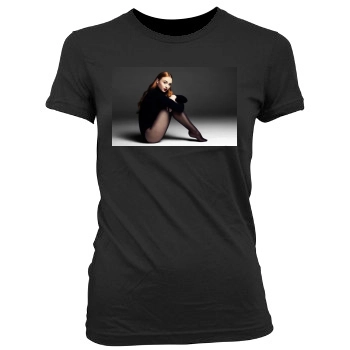 Sophie Turner Women's Junior Cut Crewneck T-Shirt