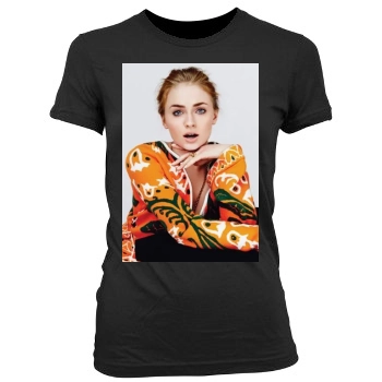 Sophie Turner Women's Junior Cut Crewneck T-Shirt