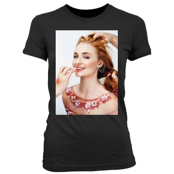 Sophie Turner Women's Junior Cut Crewneck T-Shirt