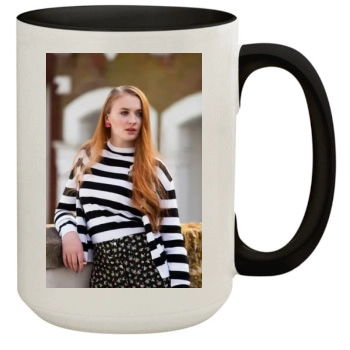 Sophie Turner 15oz Colored Inner & Handle Mug