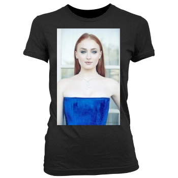 Sophie Turner Women's Junior Cut Crewneck T-Shirt