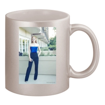 Sophie Turner 11oz Metallic Silver Mug