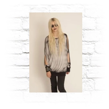 Taylor Momsen Metal Wall Art