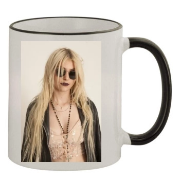 Taylor Momsen 11oz Colored Rim & Handle Mug