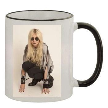 Taylor Momsen 11oz Colored Rim & Handle Mug