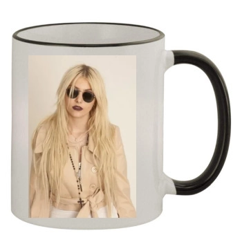 Taylor Momsen 11oz Colored Rim & Handle Mug