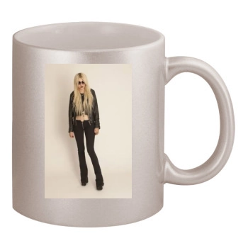 Taylor Momsen 11oz Metallic Silver Mug