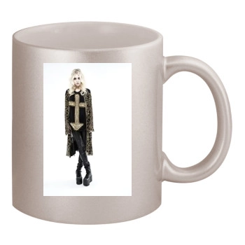 Taylor Momsen 11oz Metallic Silver Mug