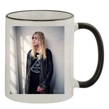 Taylor Momsen 11oz Colored Rim & Handle Mug