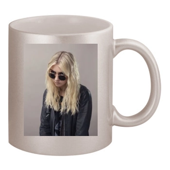 Taylor Momsen 11oz Metallic Silver Mug