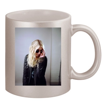 Taylor Momsen 11oz Metallic Silver Mug