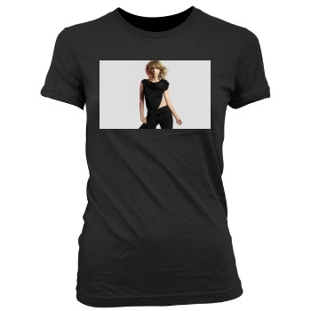 Taylor Swift Women's Junior Cut Crewneck T-Shirt