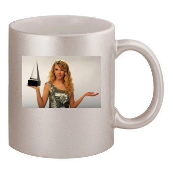 Taylor Swift 11oz Metallic Silver Mug