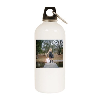 Taylor Swift White Water Bottle With Carabiner