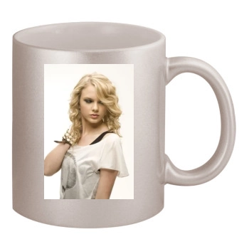 Taylor Swift 11oz Metallic Silver Mug