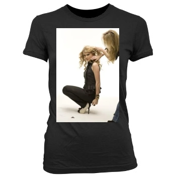 Taylor Swift Women's Junior Cut Crewneck T-Shirt