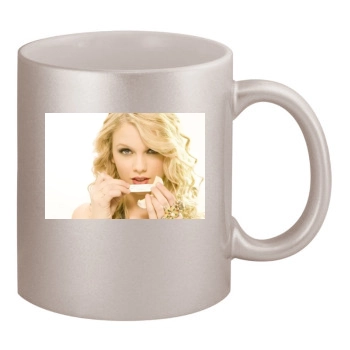 Taylor Swift 11oz Metallic Silver Mug