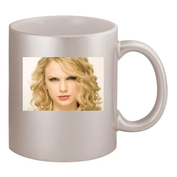 Taylor Swift 11oz Metallic Silver Mug