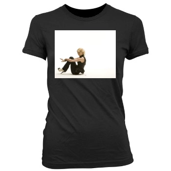 Taylor Swift Women's Junior Cut Crewneck T-Shirt