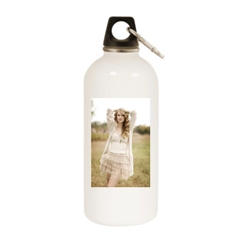 Taylor Swift White Water Bottle With Carabiner